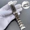 904L Jubilee Watchbands For Rolex SUB DAYTONA NH35 NH36 20mm Men's Strap Luxury Watch Chain Mod Parts Replacement Accessories