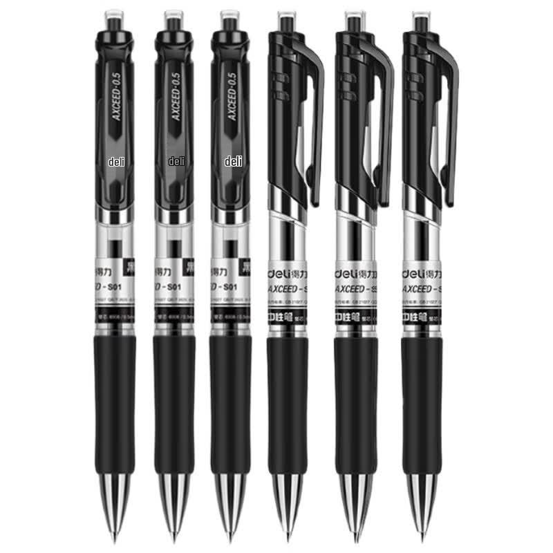 Deli S01 Ret retractable Gel Pen 0.5mm