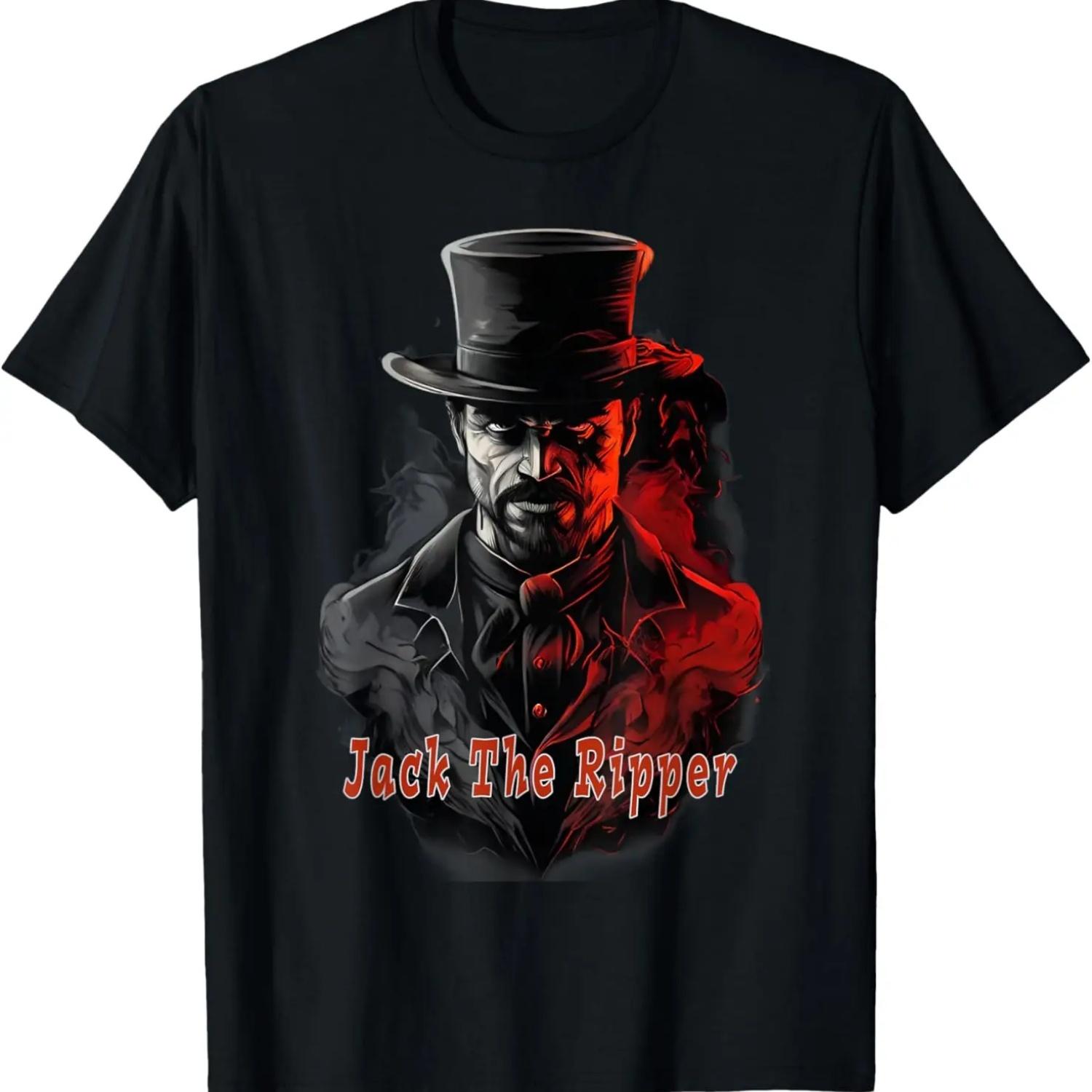 Jack the Ripper Red Graphic T-Shirt S
