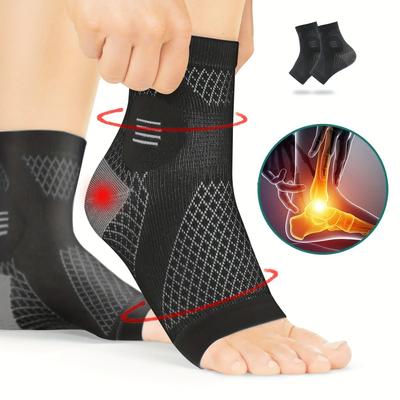 1Pcs Ankle Braces For Pain Relief Compression Sleeves Support Stabilizer For Achilles Tendonitis Ankle Pain
