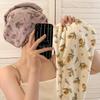 Schnell Trocknende Haar-Mütze Super Absorbierend Weich Badezimmer Damen Kopfhandtücher Mädchen Niedliches Haarhandtuch Haar-Trockenwickel Hauben