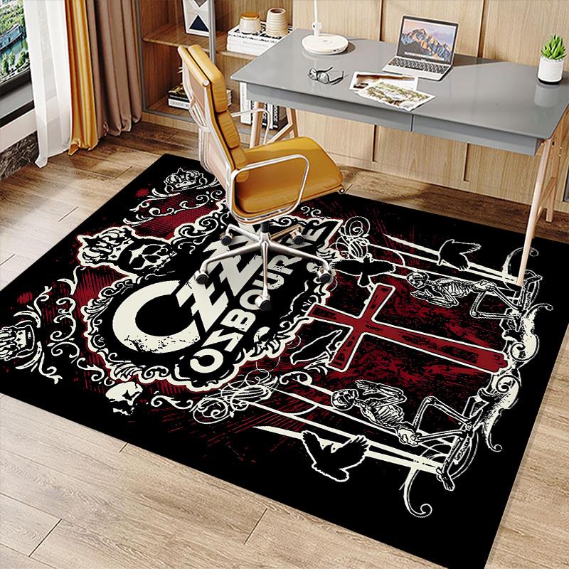 Ozzy Madman Printed Absorbent Washable Carpet, Non-Slip Bathroom Mats, Kitchen Rugs, Yoga Mat,Living Room Entrance, Camping Picnic Rugs