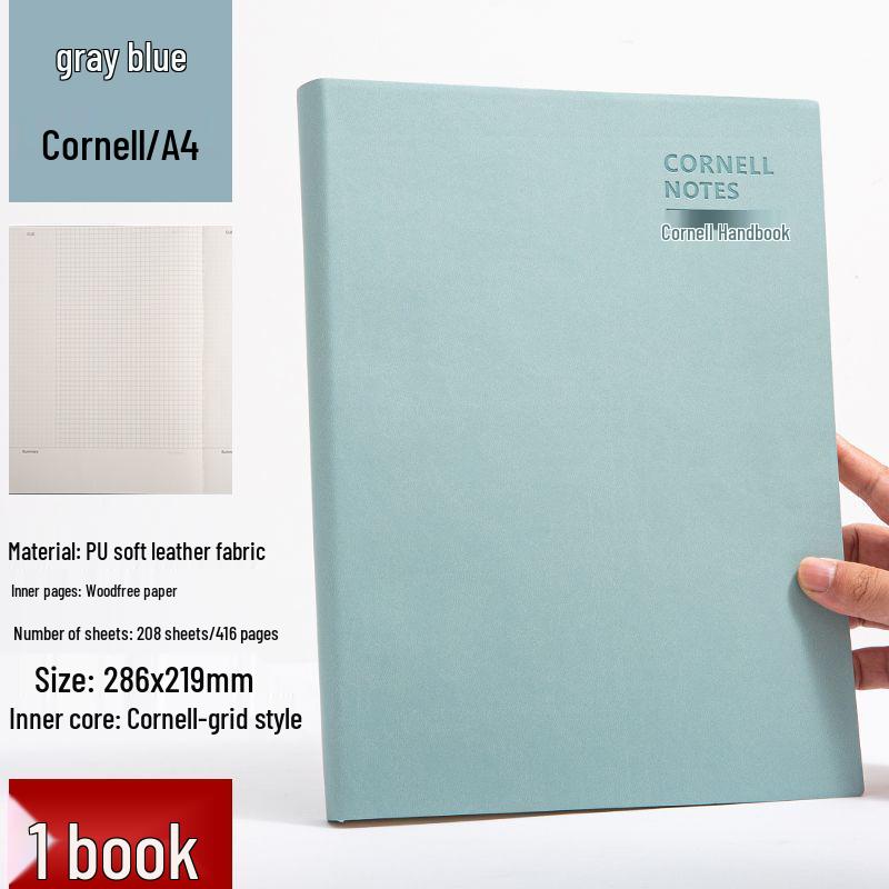 Large A4 Business Notebook - Thick Pages for Meetings and Daily Records
