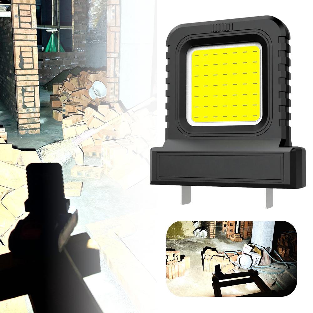 Power Tool Accessories Parts For Makita 18V For DeWALT 20V For Milwaukee For Bosch 20-21V Lithium Battery Case Work Lamp Lights