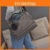 Sleek And Roomy Casual Women Large Capacity Solid Rivet Shoulder Messenger Bags