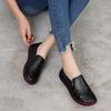 Mode Damesschoenen Echt lederen loafers Dames Casual schoenen Zachte comfortabele schoenen Damesflats