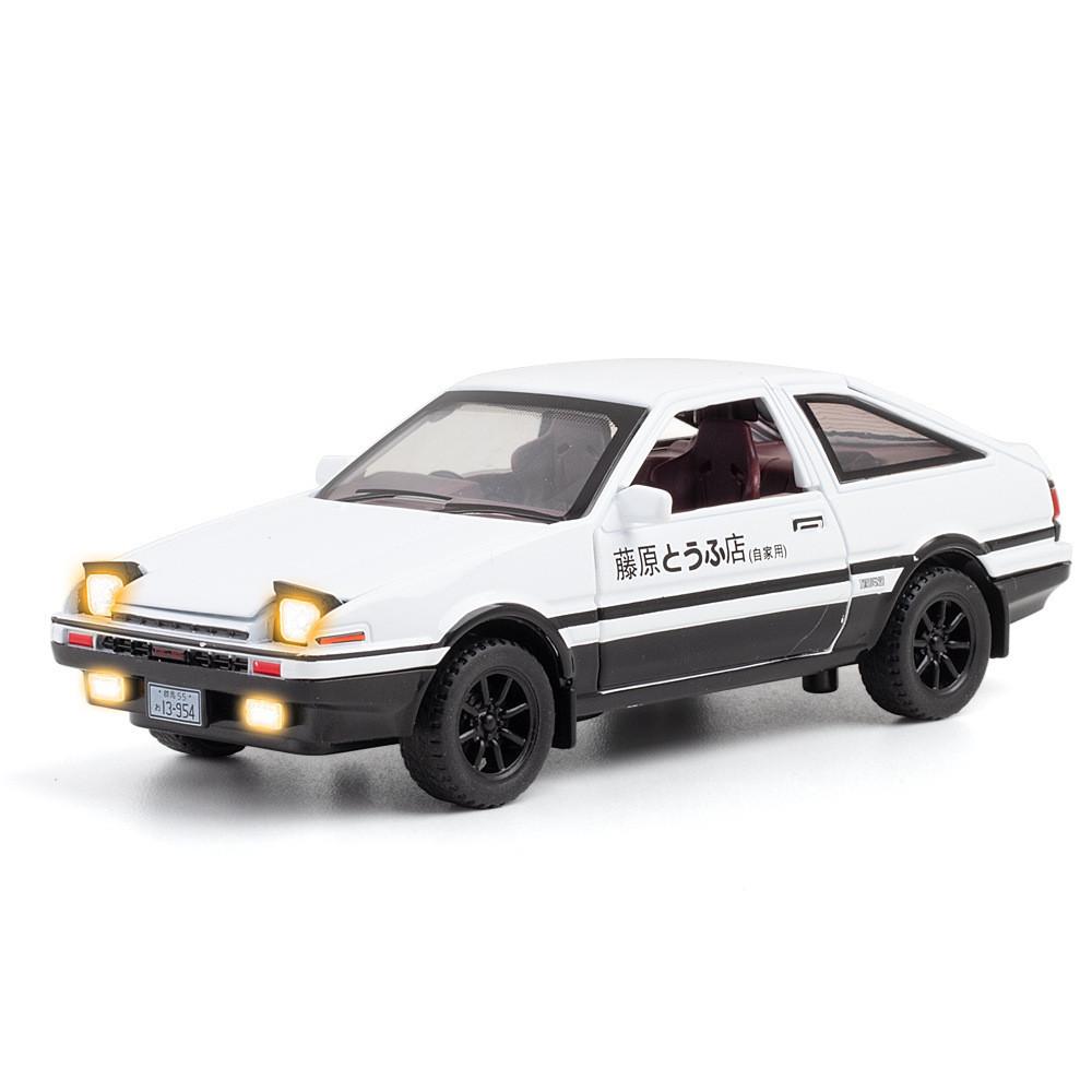 128 Ae86 Toyota Alloy Car Model Static Toy For Collectors Gifts Decoration