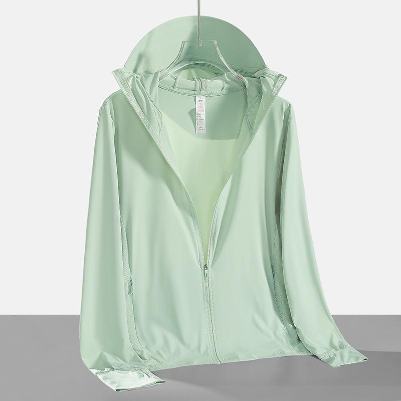 Unisex Ice Silk UV Protection Lightweight Summer Jacket 4XL