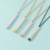 Multipurpose Memory Pendant Sturdy Stainless Steel Necklace Jewelry Accessory for Ashes and Special Messages Adults