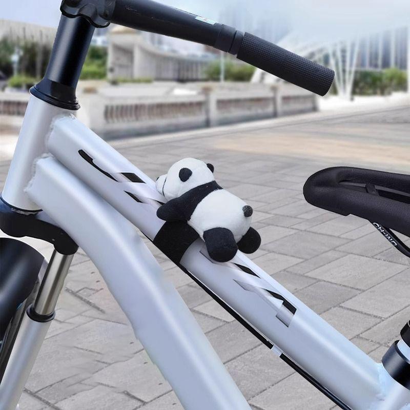 Niedliches Panda Fahrrad Dekor Anhänger Zubehör Rennrad Mountainbike Lenker Puppe Schmuckstück Motorrad Figur