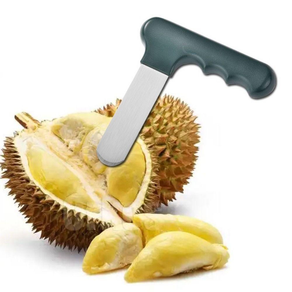 Stainless Steel Durian Opener Labor-saving Lightweight Orange Peeler Efficient Oyster Opener Watermelon Peeler Fruit Store
