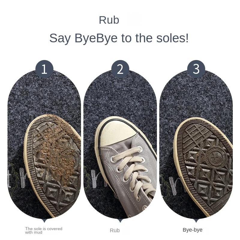 Japanese Minimalist Doormat, Anti-Slip & Scratch-Resistant, Ultra-Thin Design for Outdoor/Indoor Entrance Mats