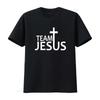Fantastisches Team Jesus T-Shirt Größen vintage Gewaschen Grafik Leicht homme Atmungsaktiv Unisex Mode Lässig Stilvoll Vielseitig