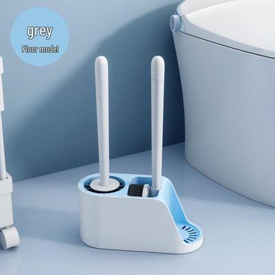 3-in-1 Toilet Brush & Storage Set