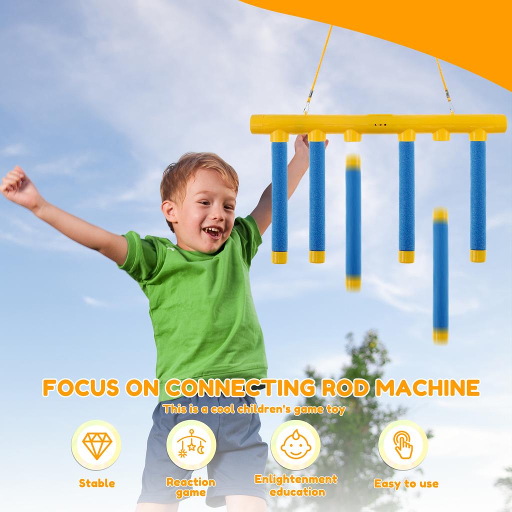 Challenge Falling Sticks Game Kids Stick Catching Toy Training Reaction Ability Educational Parent-Child Interactive Toy Sports