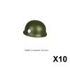 Military Building Block Set Military Supplies Waffen Accessory Soldier Colonel Helmet Gun Rifle M16 Waffen Box Ammunition Brick Toy