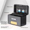 ZGCINE PS-G10 mini Portable Sports Camera Battery Fast Charging Case 5200mAh Wireless Dual Battery