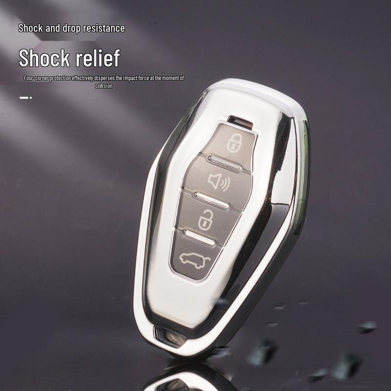 Car Key Cases for Chery Jetour X90 Plus & X70 Plus - Soft Rubber Material