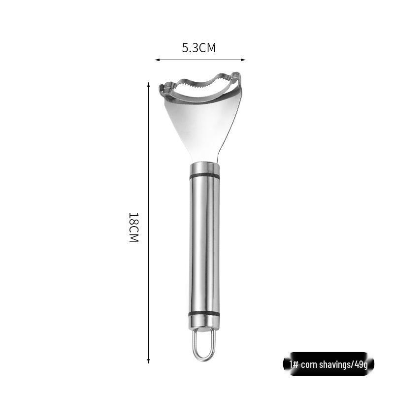 Clearance Stainless Steel Corn Peeler: Efficient Kernel Separator and Quick Threshing Tool
