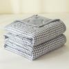 INS Skin-Friendly Washable Cotton Summer Quilt - Brushed Flannel Cooling Blanket for Dorms