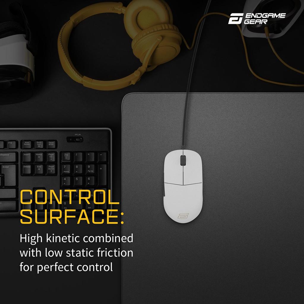 Endgame Gear EM-C PLUS Gaming Mouse Pad, 500 x 500 x 3mm, Black (EGG-EMC-500-BLK)