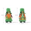 Saint Patrick's Day Gnome Irish Hat Doll Tier Tray Decor Gnomes Ornament for Dormitory Bedroom Tabletop Decorations