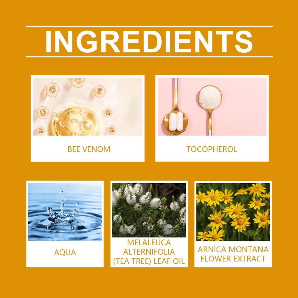 50g Bee Venom Skin Care Cream Natural Herbal Moisturizing Body Cream Soothing Treatment Nourishing Repair Cream Body Care Cream