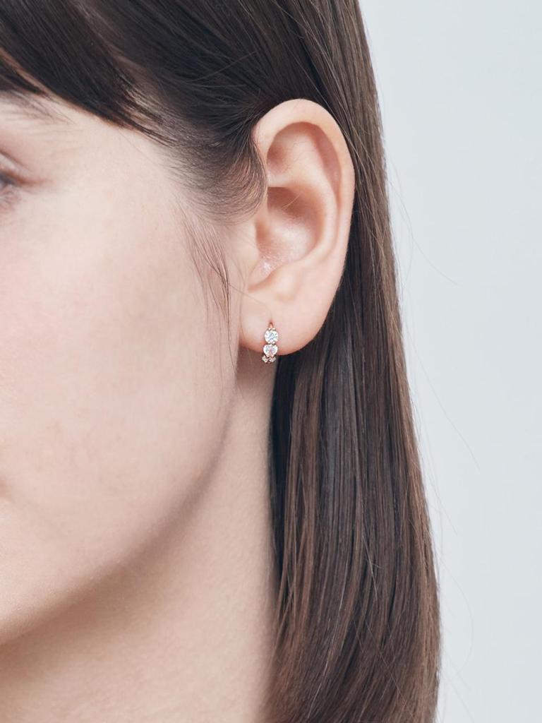 Baguette Cubic One-Touch Earrings C24EB323