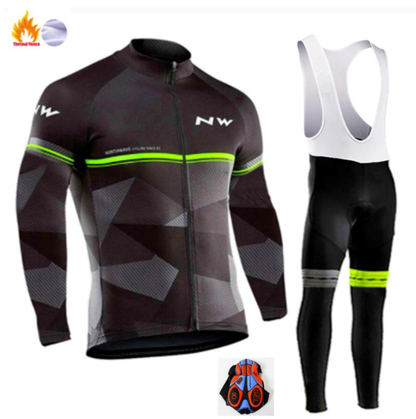 2026 Winter Fleece Warm Cycling Suit, Cycling Suit Fleece Warm Winter Thickened Long-sleeved Trousers Cycling Suit