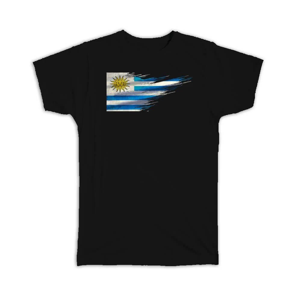 

Gift T-Shirt : Uruguay Flag Uruguayan Travel Expat Country Artistic 2XL