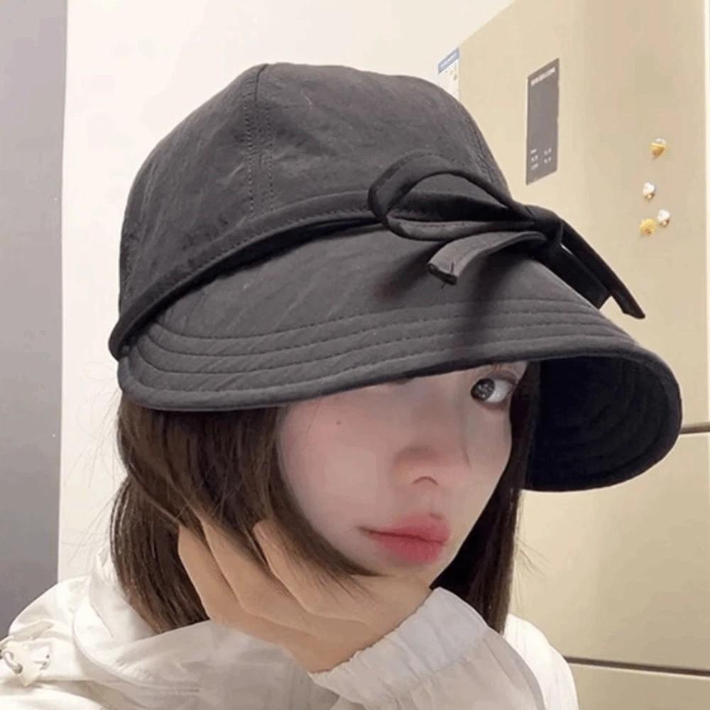 Wide Brim Bucket Hat Quick Drying Fisherman Cap Fashion Summer Hat Women Girls Wear