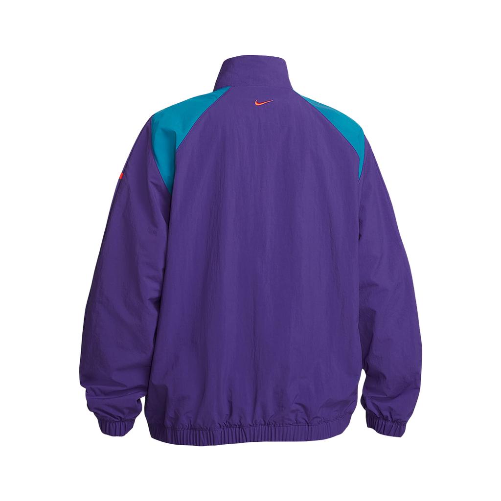 Nike Sportbekleidung Übergroße Windjacke mit Reißverschluss Langarmjacke Damenjacken HV4108-547