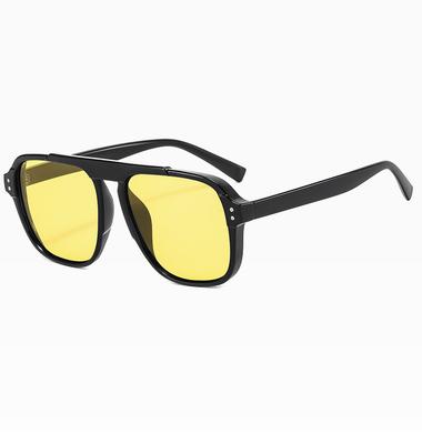 Candy Color Oversized INS Sonnenbrille für Damen Mode Vintage Herren Square Trend Brand Design Shade Eyewear