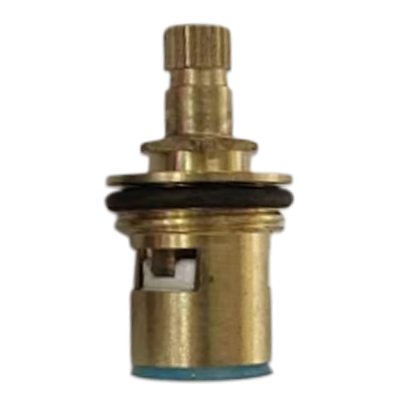 

Сменный картридж для смесителя, золотой, утолщенная латунь, клапаны горячей и холодной воды, инструмент для ремонта, для универсального использования смесителя 1PC