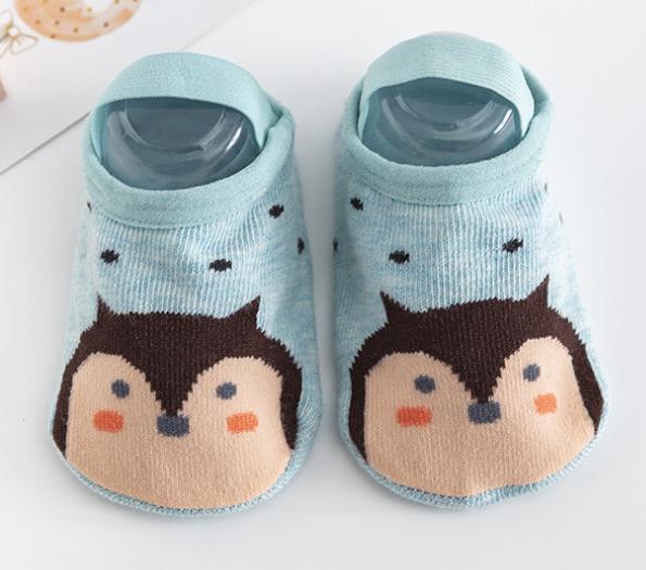 Baby Socks Slipper Girls Boys Newborn Accessories Anti Slip Kids Toddlers Gift Clothes Infant Children Bear Owl Stuff