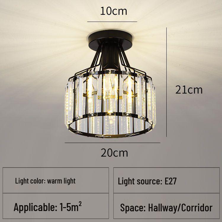 Simple Modern Crystal Chandelier for Restaurant or Bedroom