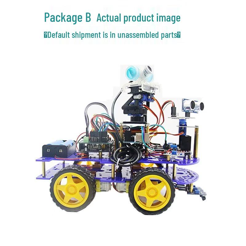 CreateBlock STM32 WiFi Smart Robot Car Kit One Size