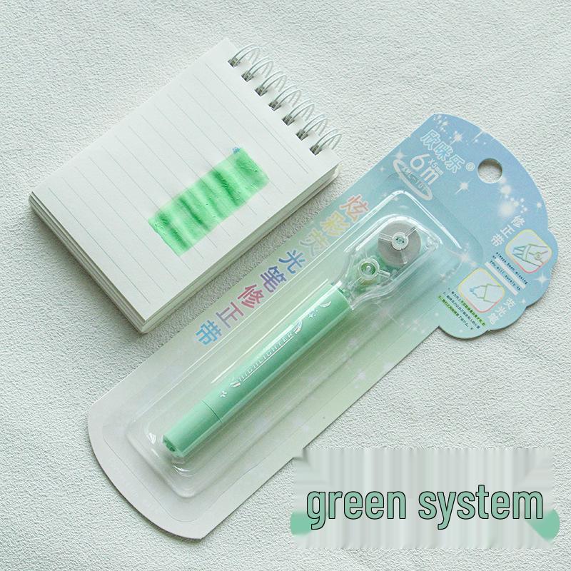 

Morandi Fluorescent Pen-Type Correction Tape for Students - High Capacity, Creative Office Stationery