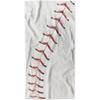 AOYEGO Baseball Line Beach Towels Sports Ball Stitches Microfiber Soft Towels for Bath Hair Hand Towel for Women/Men/Girls/Boys 15x30 Inch