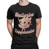 Ballerina Cappuccina T Shirt For Men Summer  Funny Coffee Meme  Streetwear T-Shirts Comfortable Tees Plus Size Design Tops