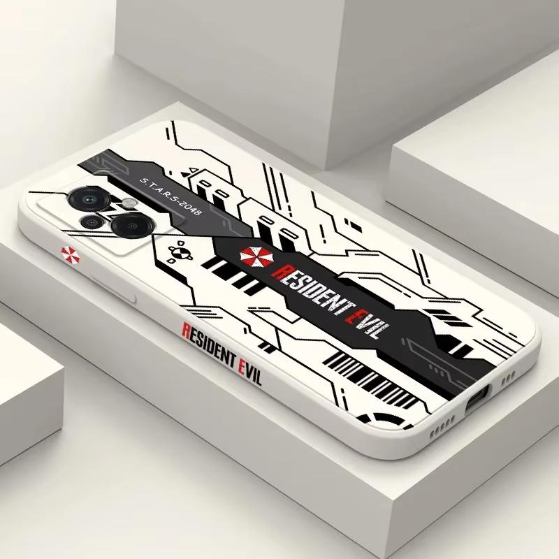 Resident Evil Phone Case For iPhone 16 15 14 13 12 11 Pro Max XS X XR 7 8 SE Back Cover Biohazard Umbrella Corporation