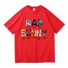 Love 2025 Summer Pure Cotton Men S and Women S 2D Style Graffiti Picture Print Trendy T-shirt Tops with Multiple Styles