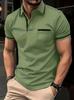 Essentieel Poloshirt met Korte Mouwen en Contrasterende Afwerking, Ideaal voor Casual Kleding.