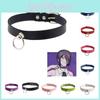 Chainsaw Man Leder Choker Ketting Sterke En Flexibele Kraag Voor Vrouwen En Meisjes