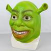New Halloween latex Shrek mask, perfect for costume parties, movie-themed events, and fun pranks