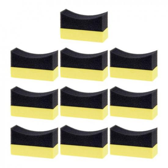 10 Pcs Heavy Duty Sponges for Cleaning Car Wash Sponge. Polish Applicator