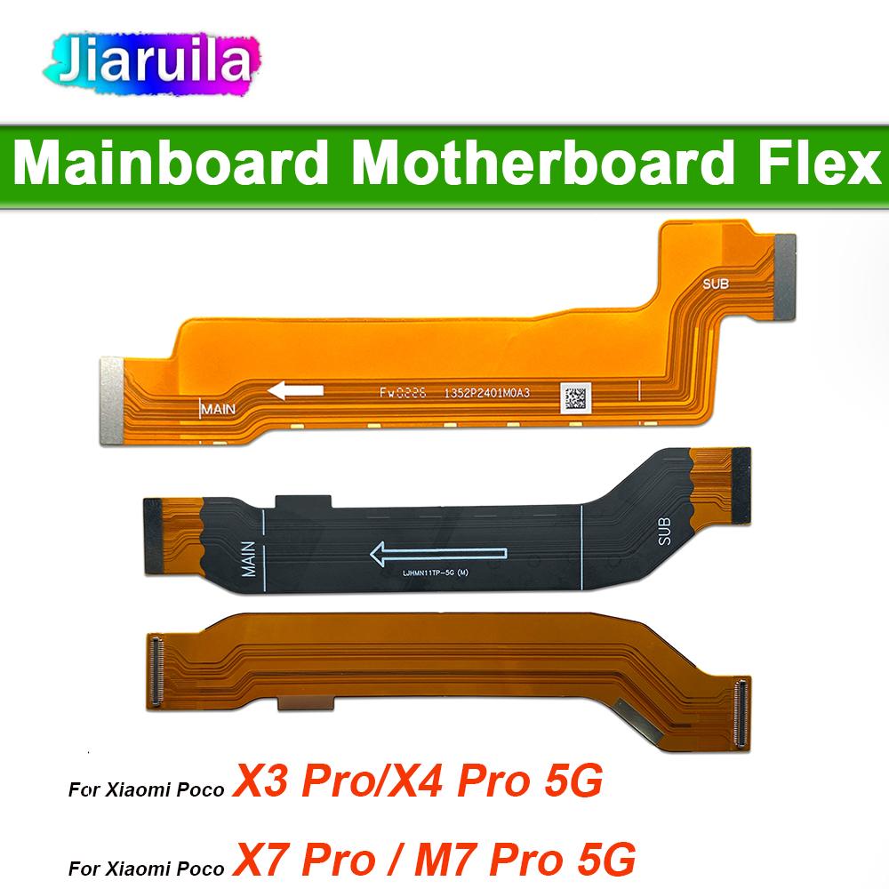 For Xiaomi Poco X1 X1 X1 X6 X7 Pro NFC X1 GT X1 GT Motherboard Mainboard Connector USB Main Board Flex Cable X1Pro X6Pro X7Pro