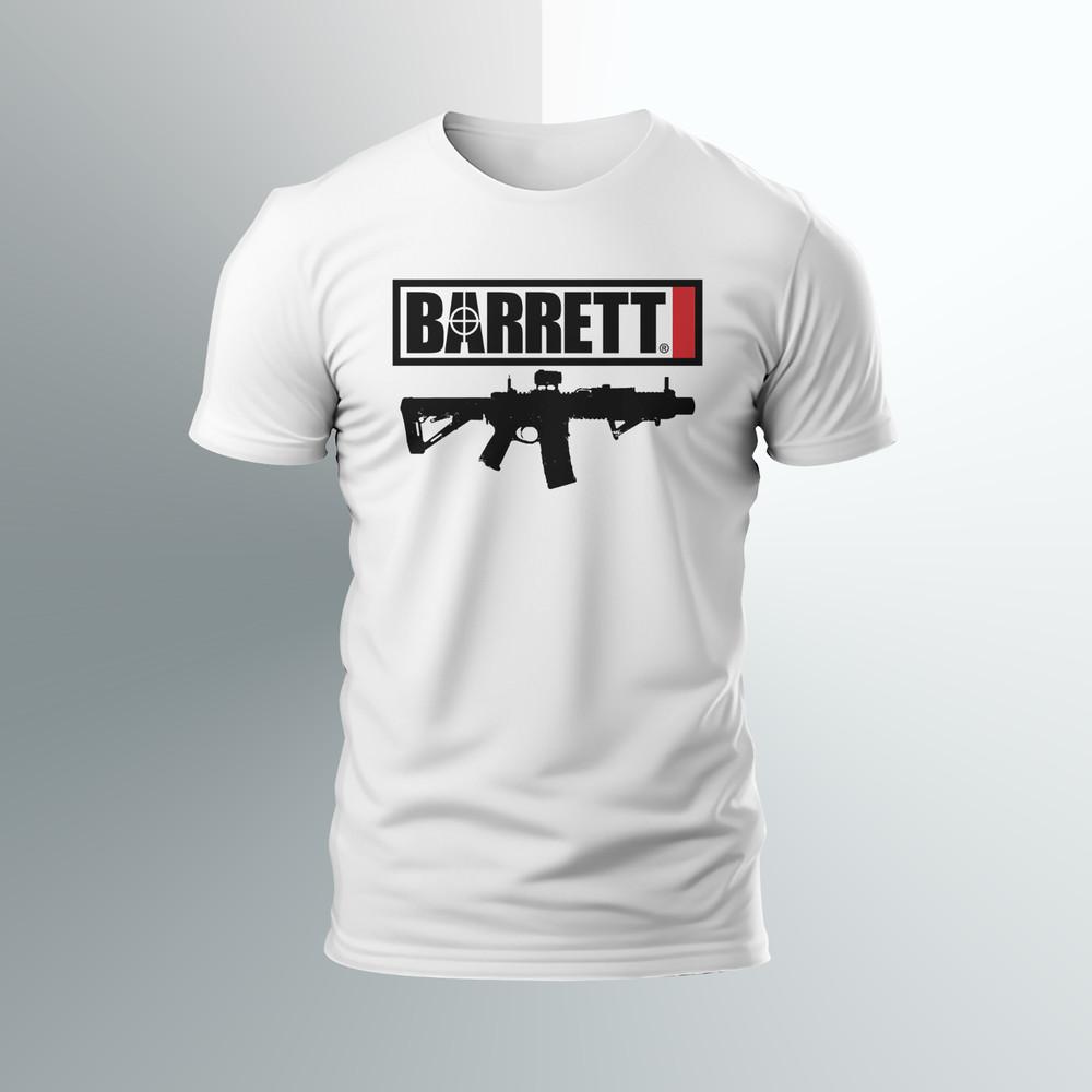 BARRETT Ammunition Guns Firearms Logo funny t-shirt  Size S-5XL USA BEST Unisex T-Shirt S