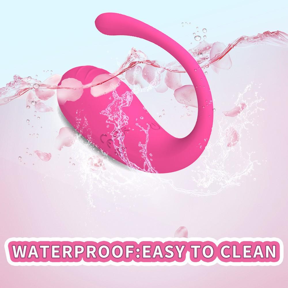 APP-Controlled Tadpole Jumping G-Spot Egg Vibrator for Females
