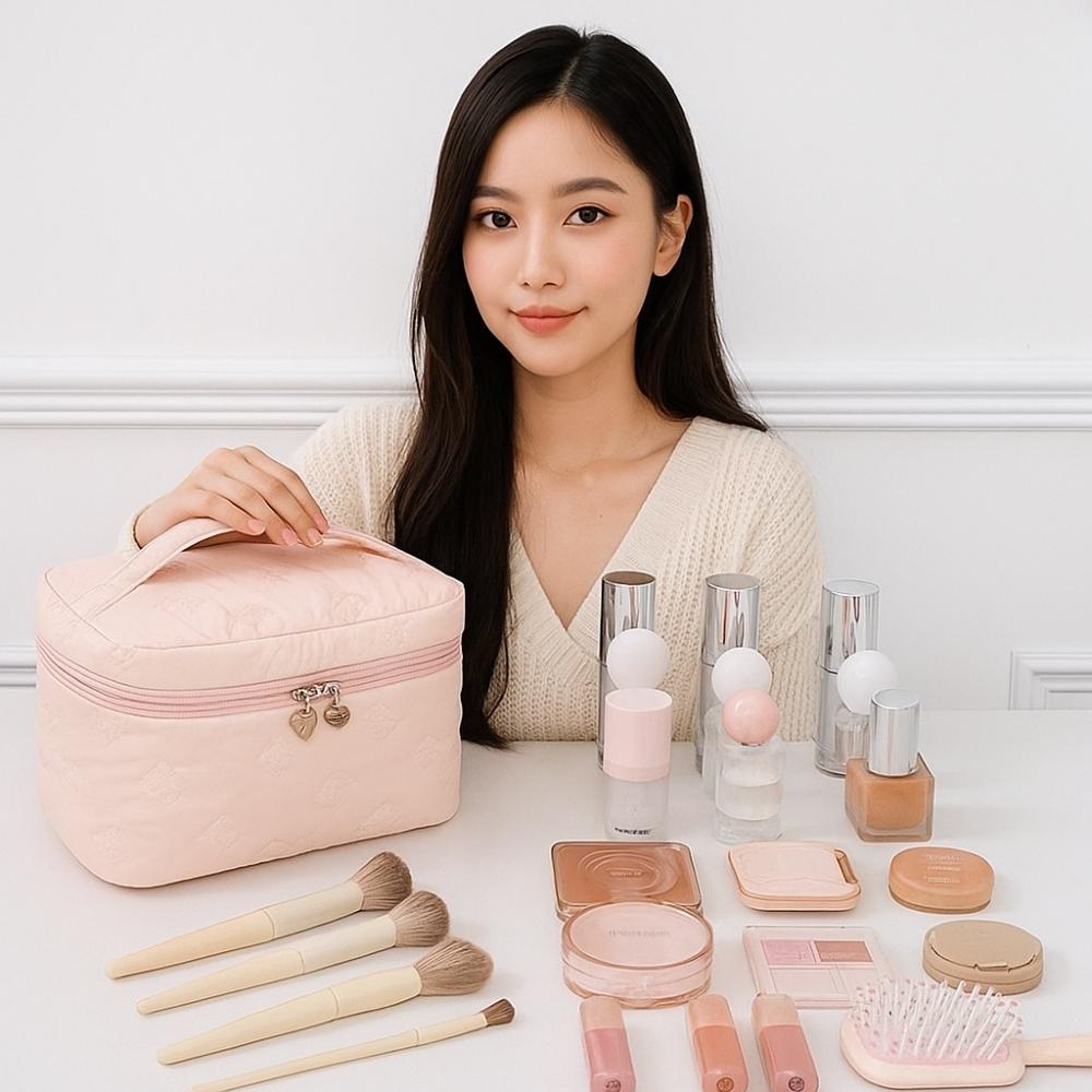 Waterproof Travel Washroom Bag Large Capacity Cosmetics Storage Bag Women Makeup Bag Business